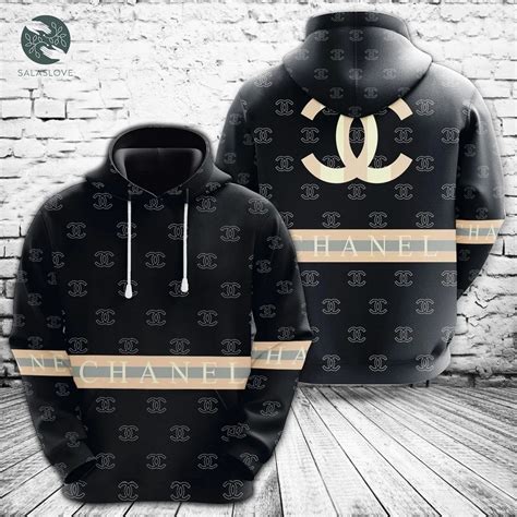 chanel hoodie sweater|chanel or die hoodie svart.